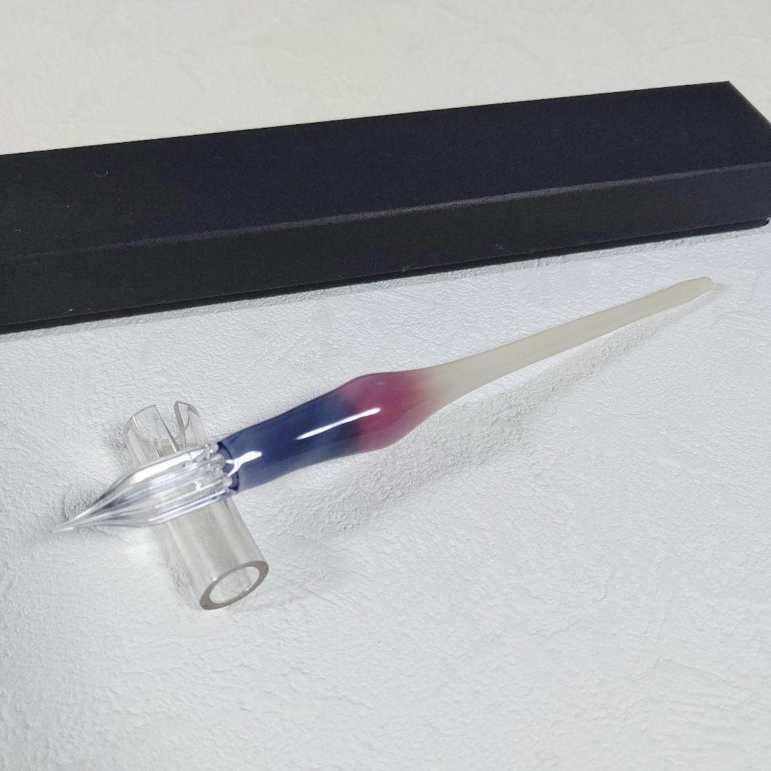 ガラス工房aun ガラスペン 夕焼け