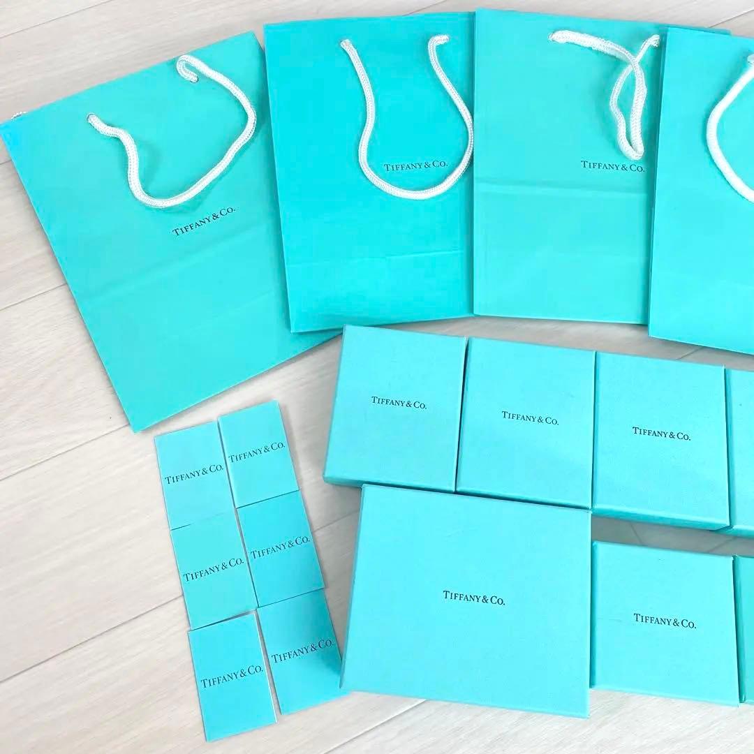 ティファニー Tiffany 空箱 紙袋 巾着 保存袋 セット まとめ売り