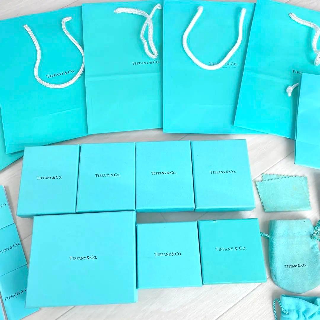 ティファニー Tiffany 空箱 紙袋 巾着 保存袋 セット まとめ売り