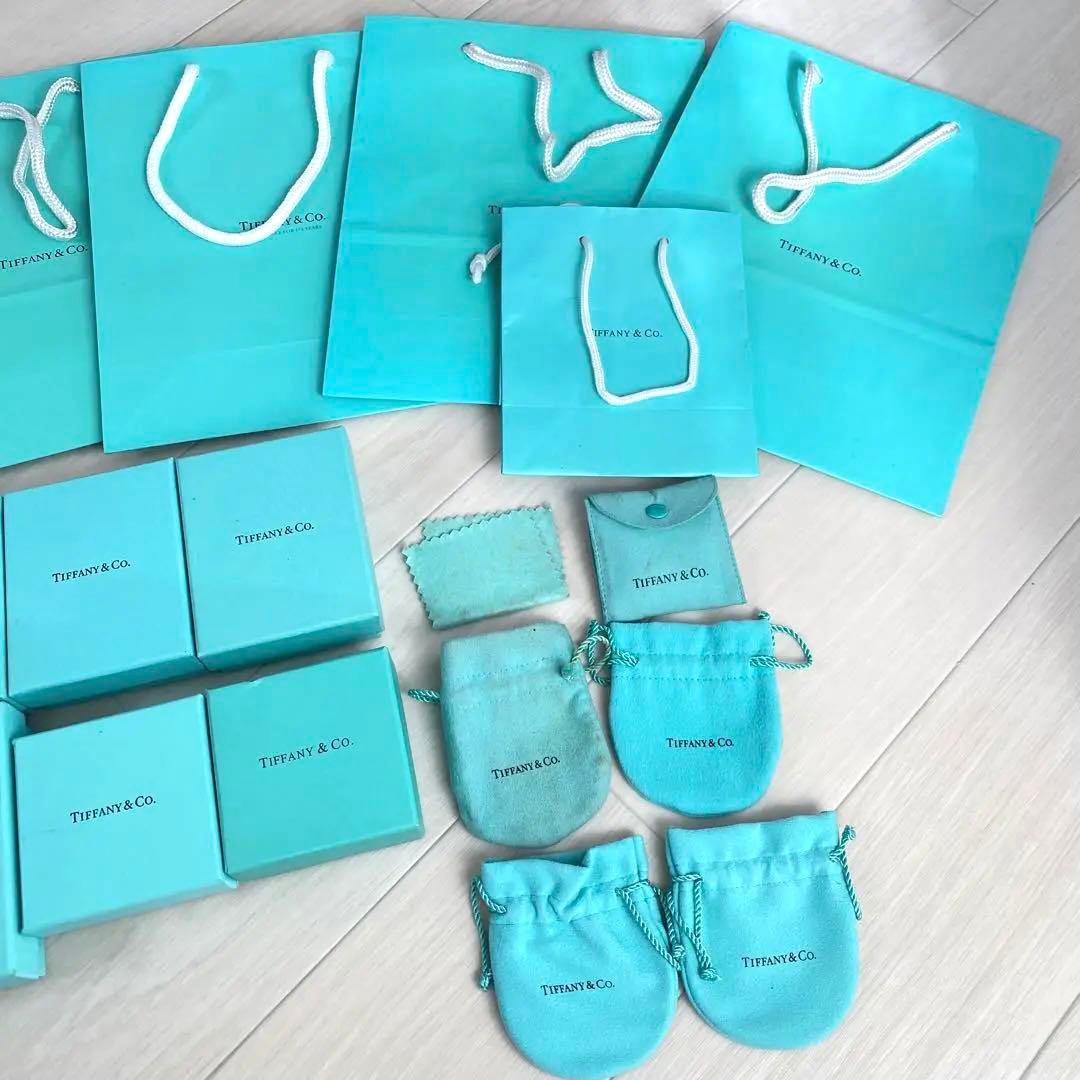 ティファニー Tiffany 空箱 紙袋 巾着 保存袋 セット まとめ売り