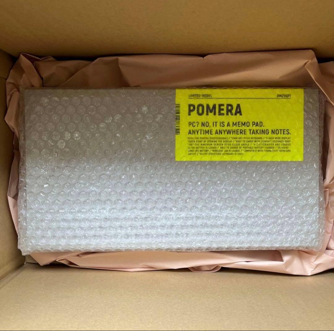 【新品未開封】ポメラDM250XY Crystal Neon Yellow