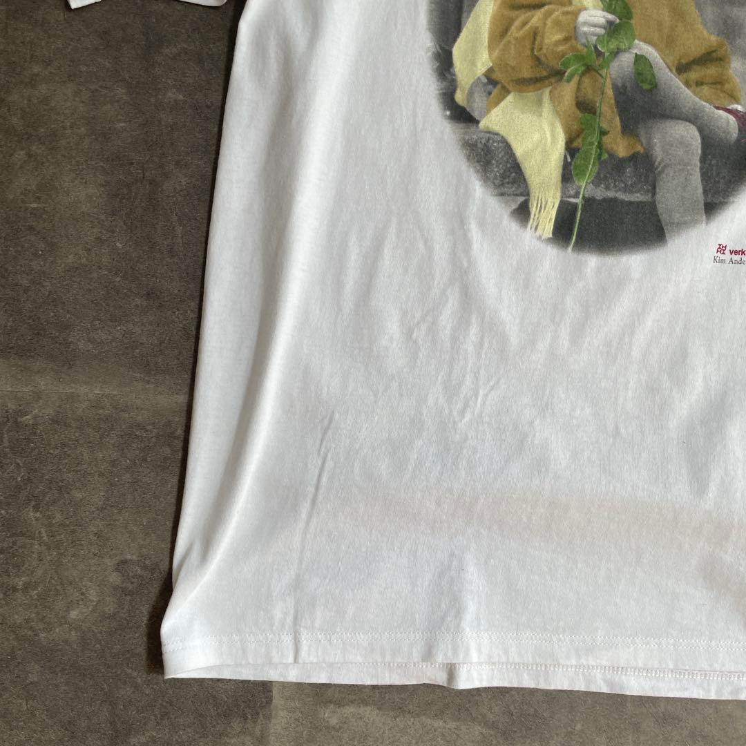 90s キム・アンダーソン　アートtシャツ フォトtシャツ ヴィンテージ