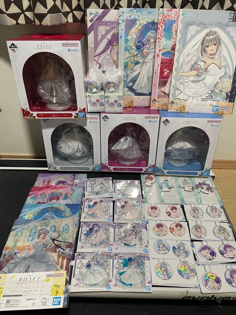 一番くじ　ホロライブ　ウエディング　 フィギュア　4点コンプリート