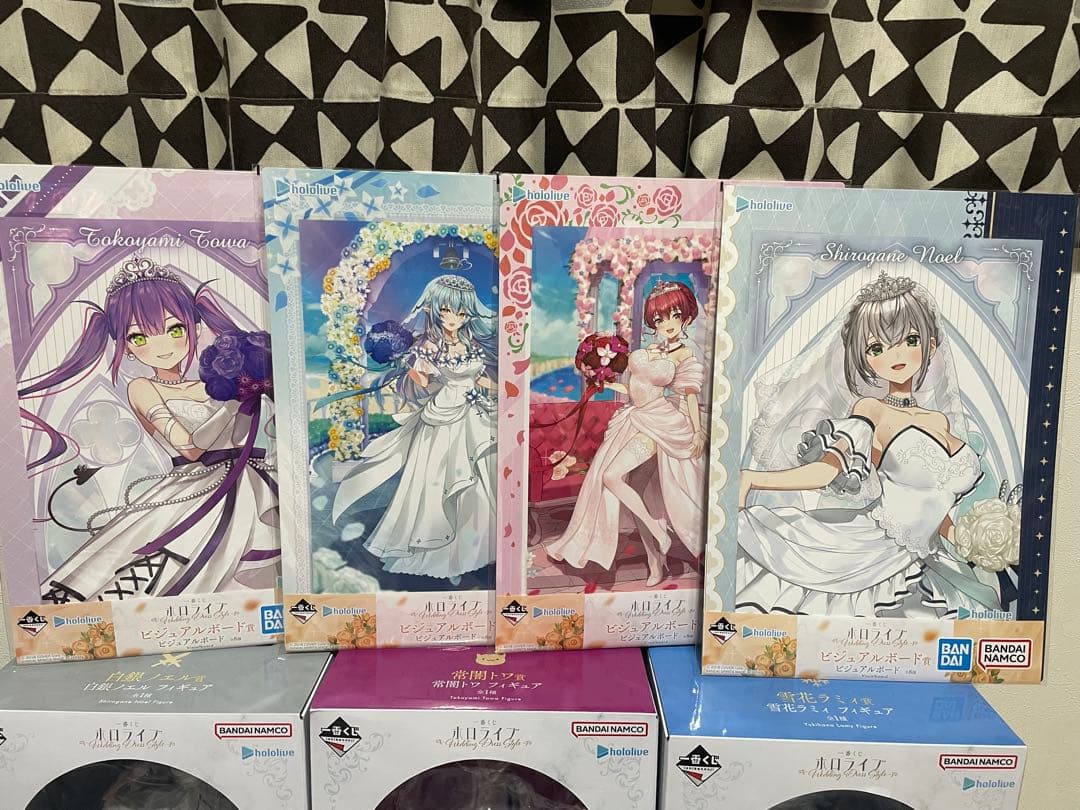 一番くじ　ホロライブ　ウエディング　 フィギュア　4点コンプリート