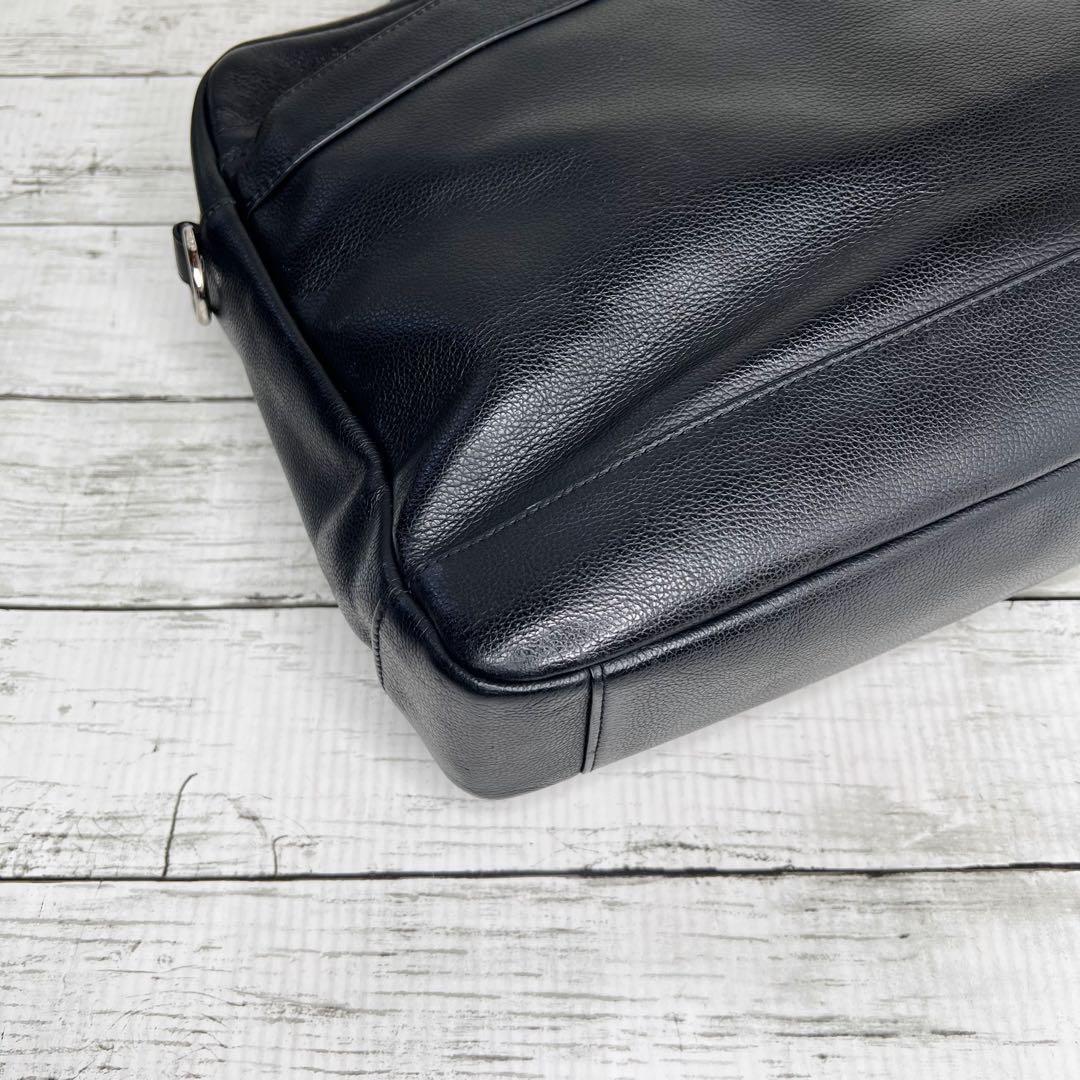 COACH コーチ レザー 2way ビジネスバッグ ショルダーバッグ