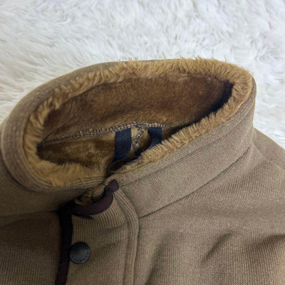 【希少極美品】Barbour ウォームパイルジップイン　ジャケット　ボアライナー