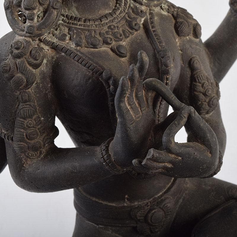 横山　中国　古銅　チベット仏　仏像　M　R9256