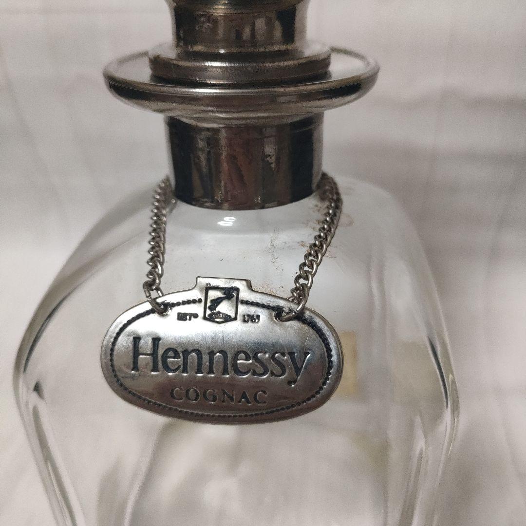 Hennessy Cognac 空き瓶、空き箱