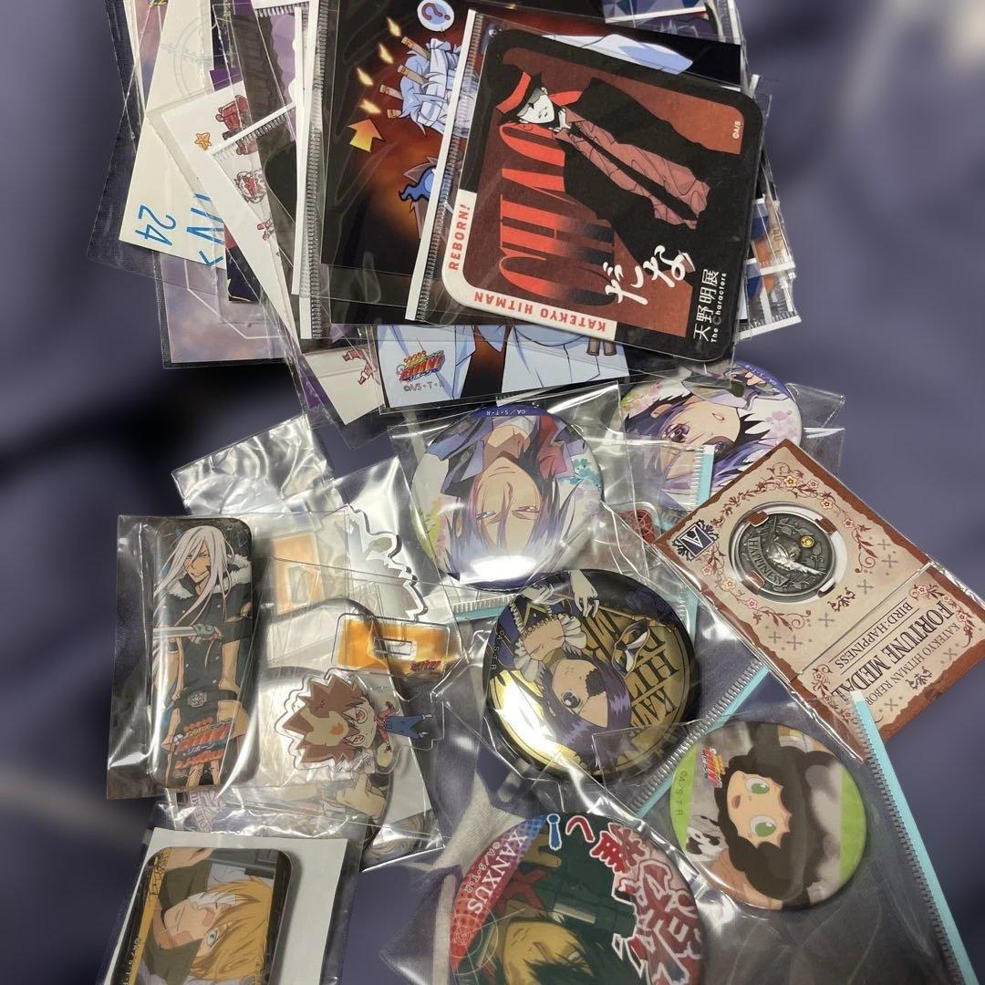 公*o様 【リボーン】缶バッジ・アクリル系・紙類まとめて売り