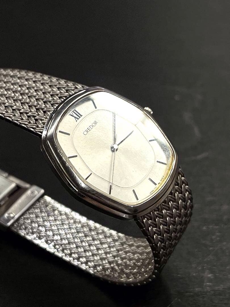 SEIKO クレドール　オクタゴン　Credor メンズ腕時計　クオーツ