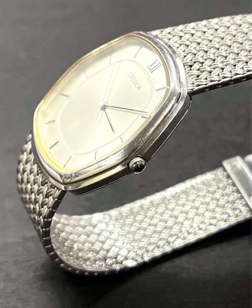 SEIKO クレドール　オクタゴン　Credor メンズ腕時計　クオーツ