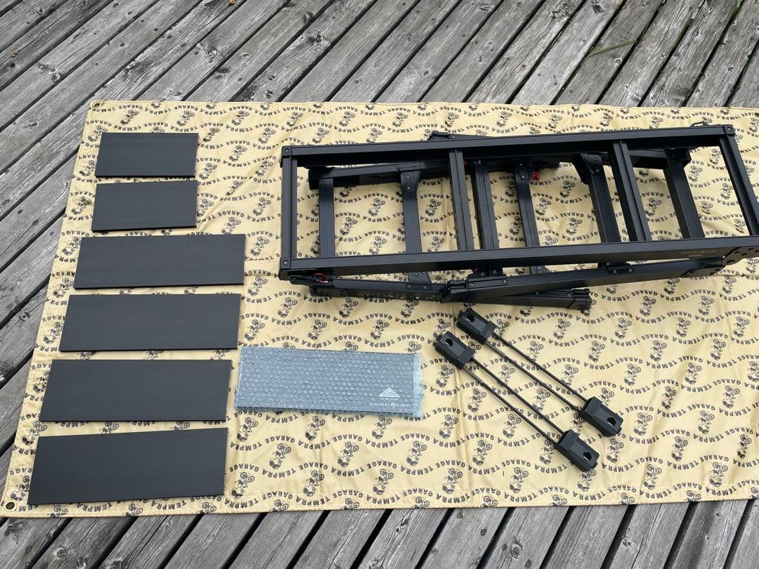 【週末値下げ】HASEGAWA×WANTKEYCAMP拡張テーブルセット