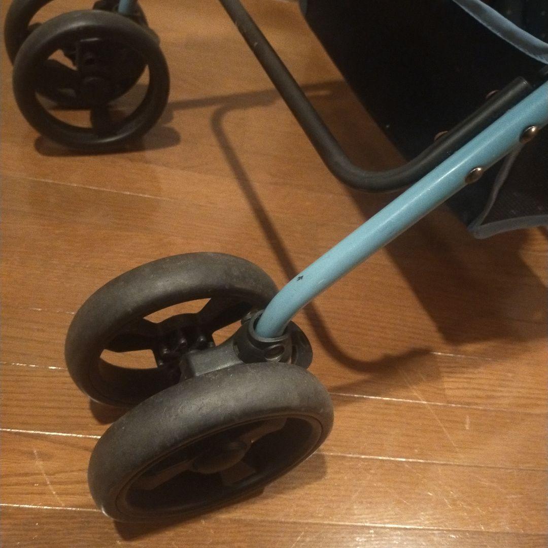 【良品】リッチェル ペットカート 紺 星　定価29,700(税込)エルフィ