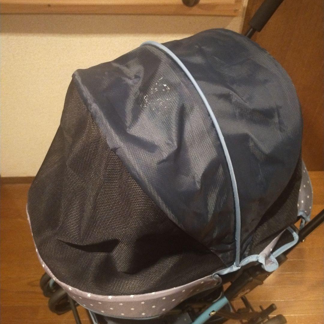 【良品】リッチェル ペットカート 紺 星　定価29,700(税込)エルフィ