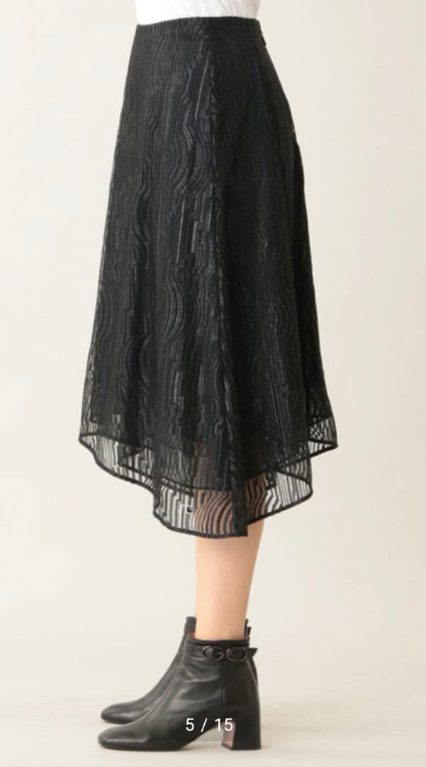 極美品エポカスカート☆エブール☆アンスリード☆シンメ☆マディソンブルー☆サンドロ