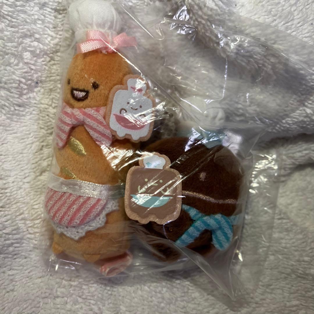 2021年レア　限定ノベルティ付き　すみっコぐらし　てのりぬいぐるみ パン店長