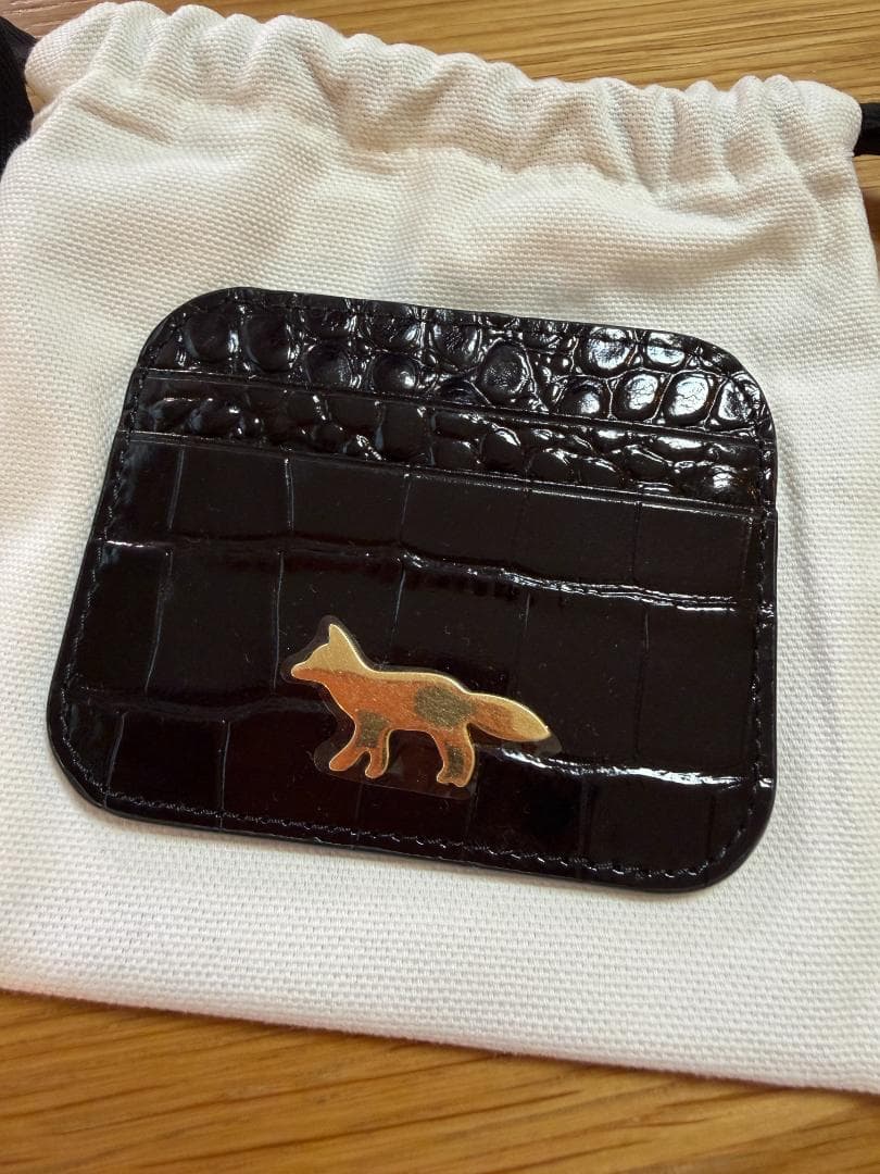 【メゾン キツネ】 Maison Kitsuné カードホルダー カードケース