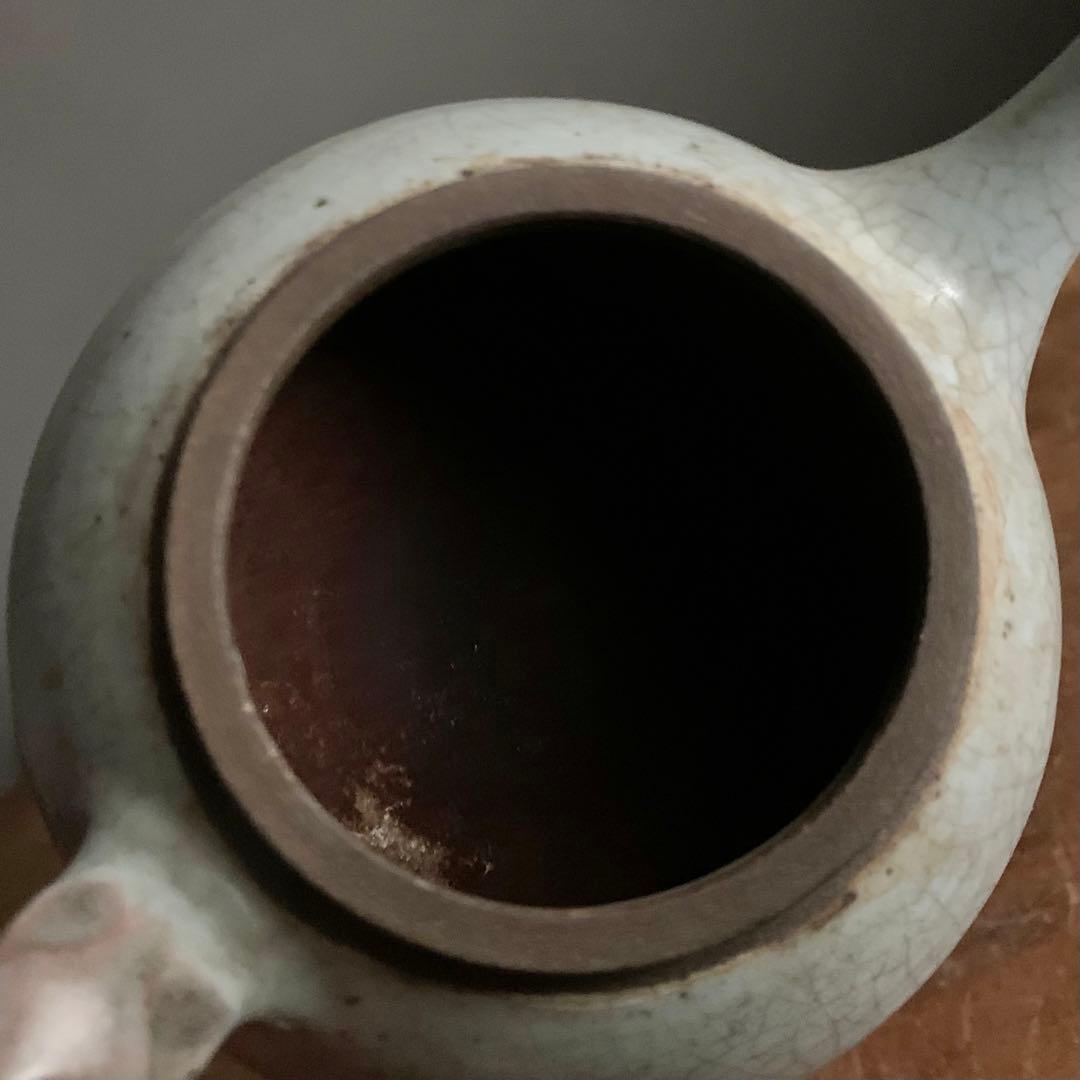 失透釉 後手 急須 古美術 古道具 アンティーク