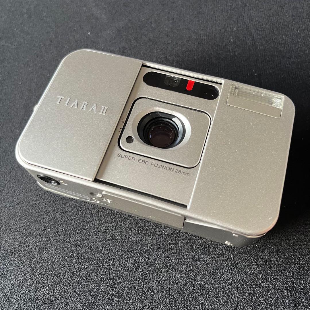 【ジャンク】FUJIFILM tiara Ⅱ フィルムカメラ