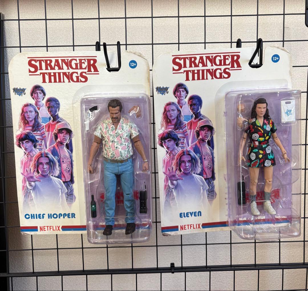 ストレンジャー・シングス イレブン & ホッパー アクションフィギュアセット