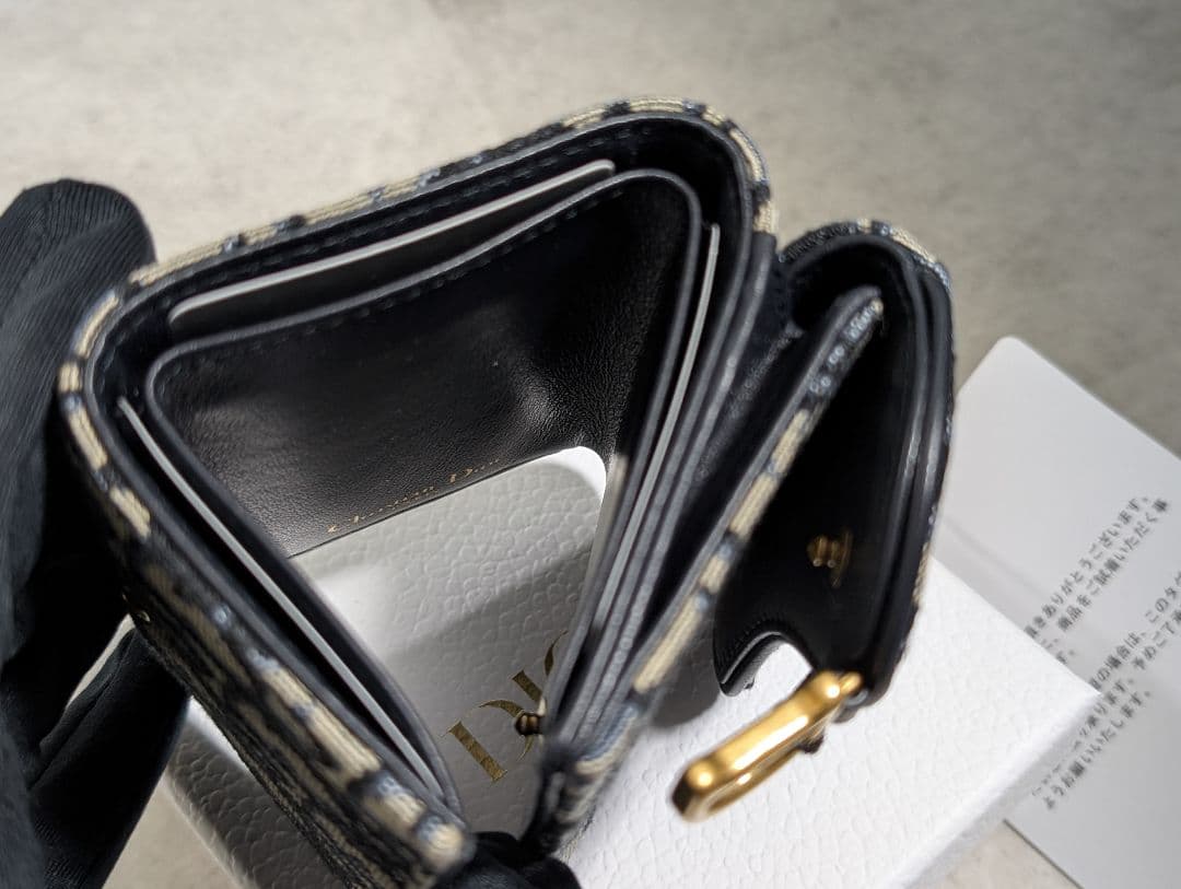 【Dior】Saddle コンパクトウォレット