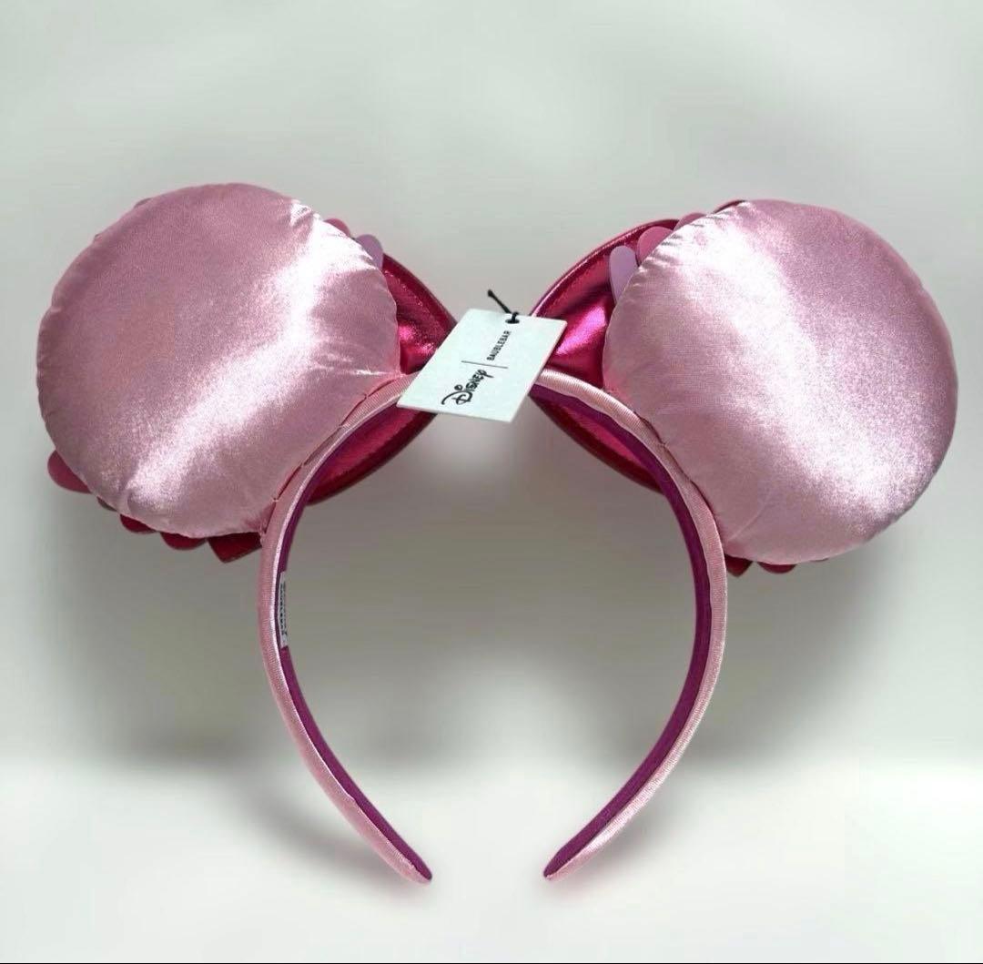 日本未発売　Disney×BAUBLEBAR ピンクハートカチューシャ日本未発売
