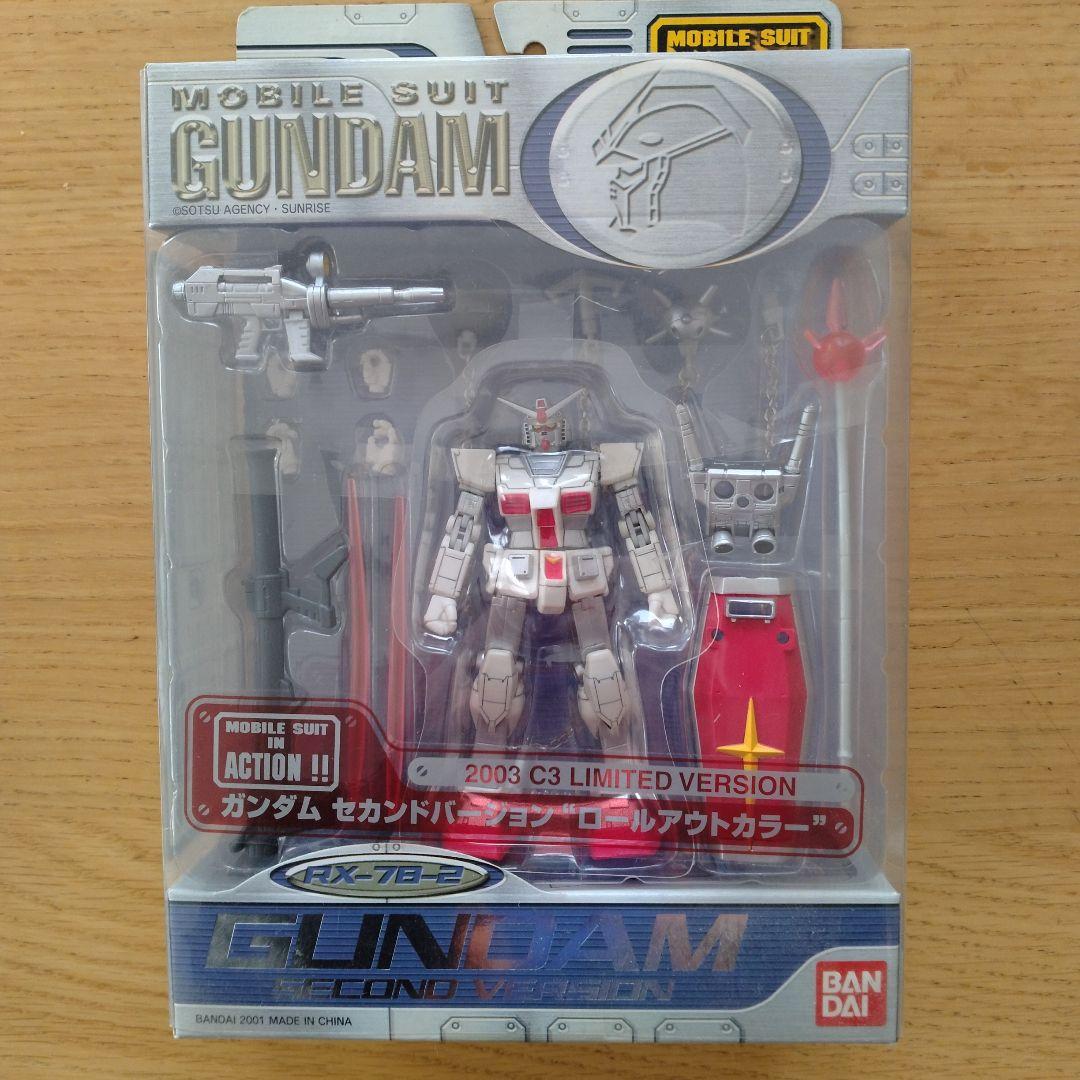 ガンダム MOBILESUIT IN ACTION ガンダム限定品 2体セット②