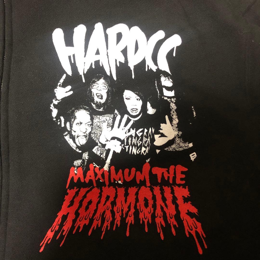 マキシマム ザ ホルモン × ハードコアチョコレート ヘドバン大虐殺 パーカー