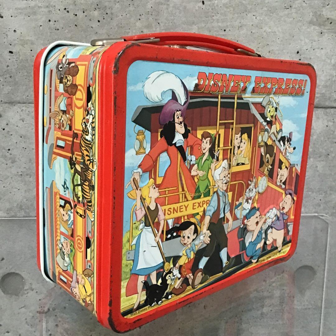 ディズニー ブリキランチボックス DISNEY EXPRESS ビンテージ