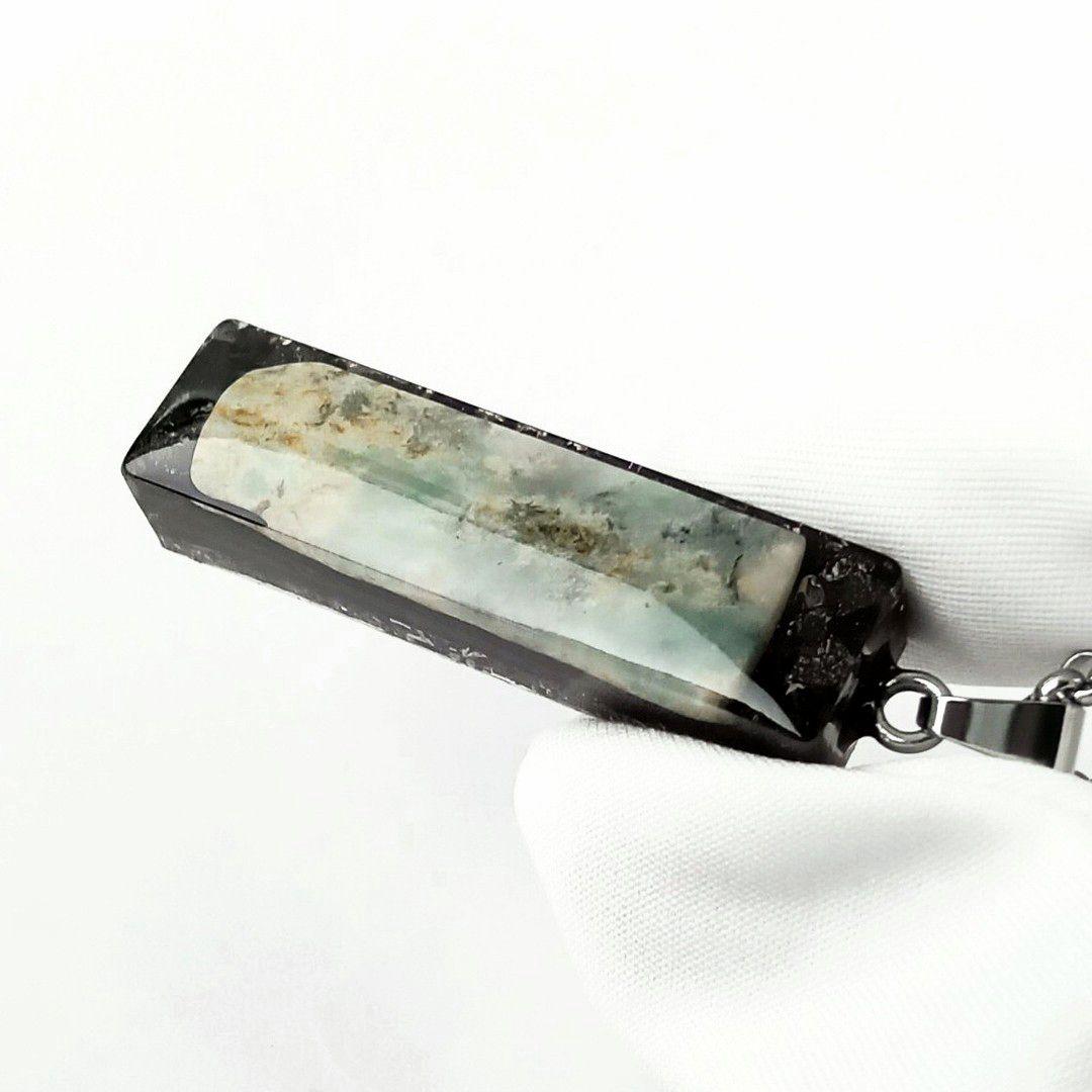 オルゴナイト｜糸魚川翡翠やモリオンなどを使った、厄除け・浄化・健康・幸福のお守り