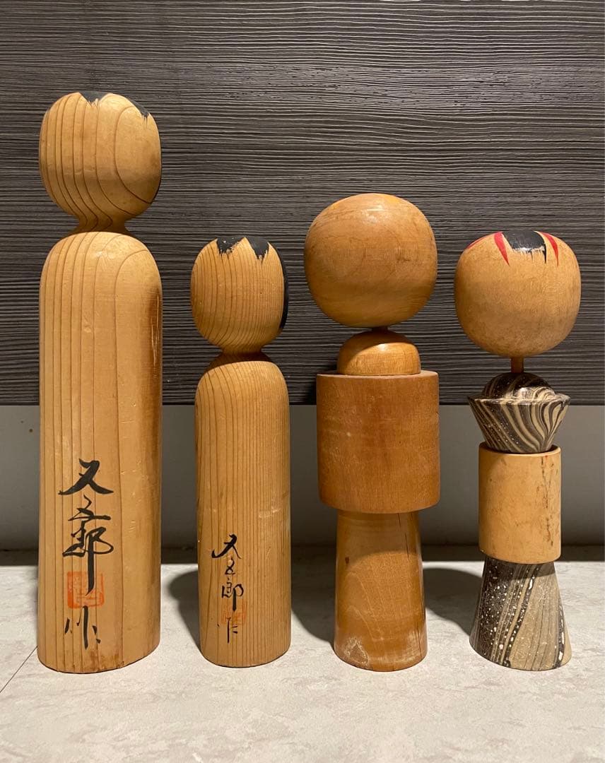伝統 創作 こけし 郷土玩具 セット まとめ まとめて kokeshi レトロ