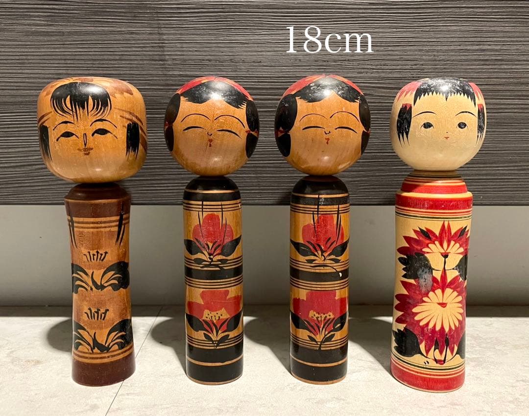 伝統 創作 こけし 郷土玩具 セット まとめ まとめて kokeshi レトロ