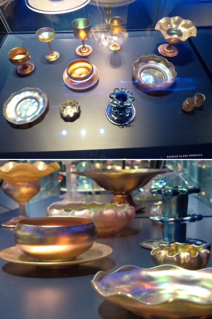 ルイスCティファニー ソルトセラー ファブリルガラス おうち美術館にq47