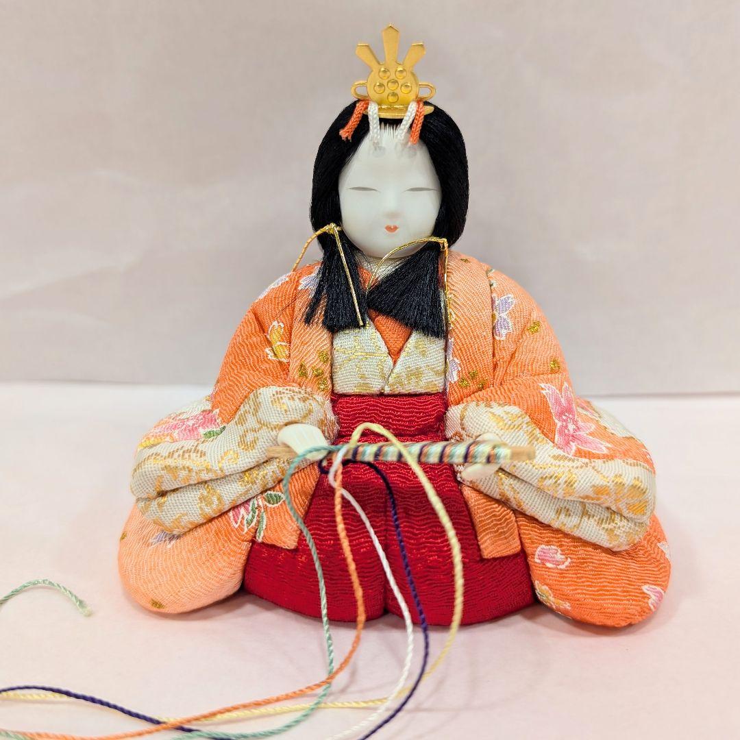 雛人形 江戸木目込人形 一秀作 桃山雛 親王飾り 雛人形 ひな祭り おひなさま