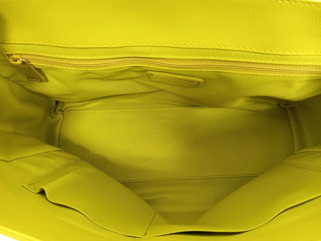 ANZ14 フルラ 美品 メトロポリス サッチェル 2WAYバッグ ハンドバッグ