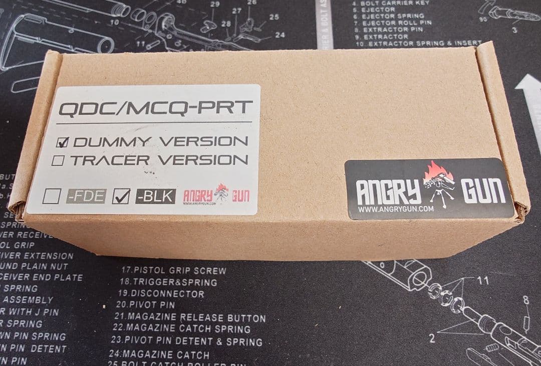 ANGRYGUN KAC QDC/CRS-PRT サプレッサー