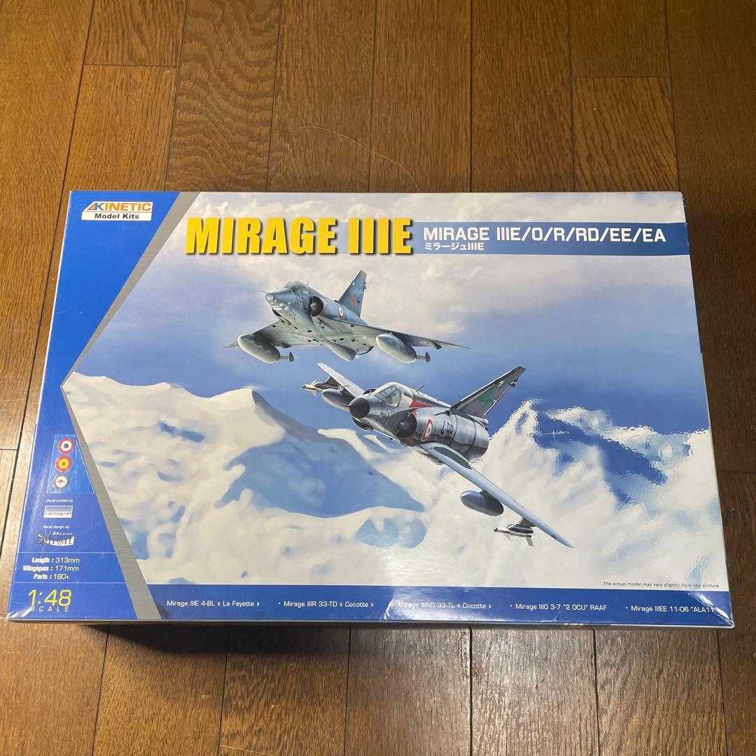 航空機・ヘリコプター Kinetic Mirage IIIE 1/48