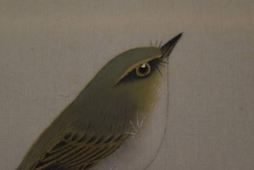 【真作】横山大玄/花鳥図/横物/掛軸/名家伝来/AA-252