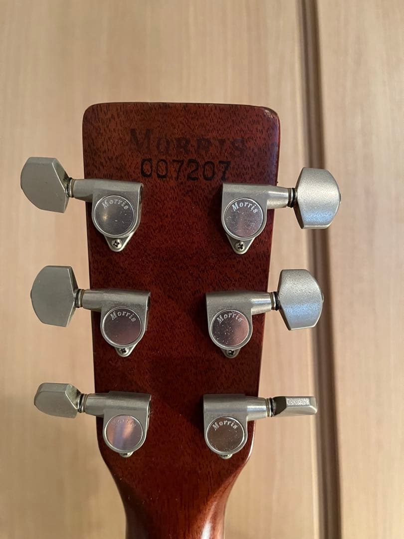 Morris W-35 ビンテージ アコースティックギター 国産 ケース付