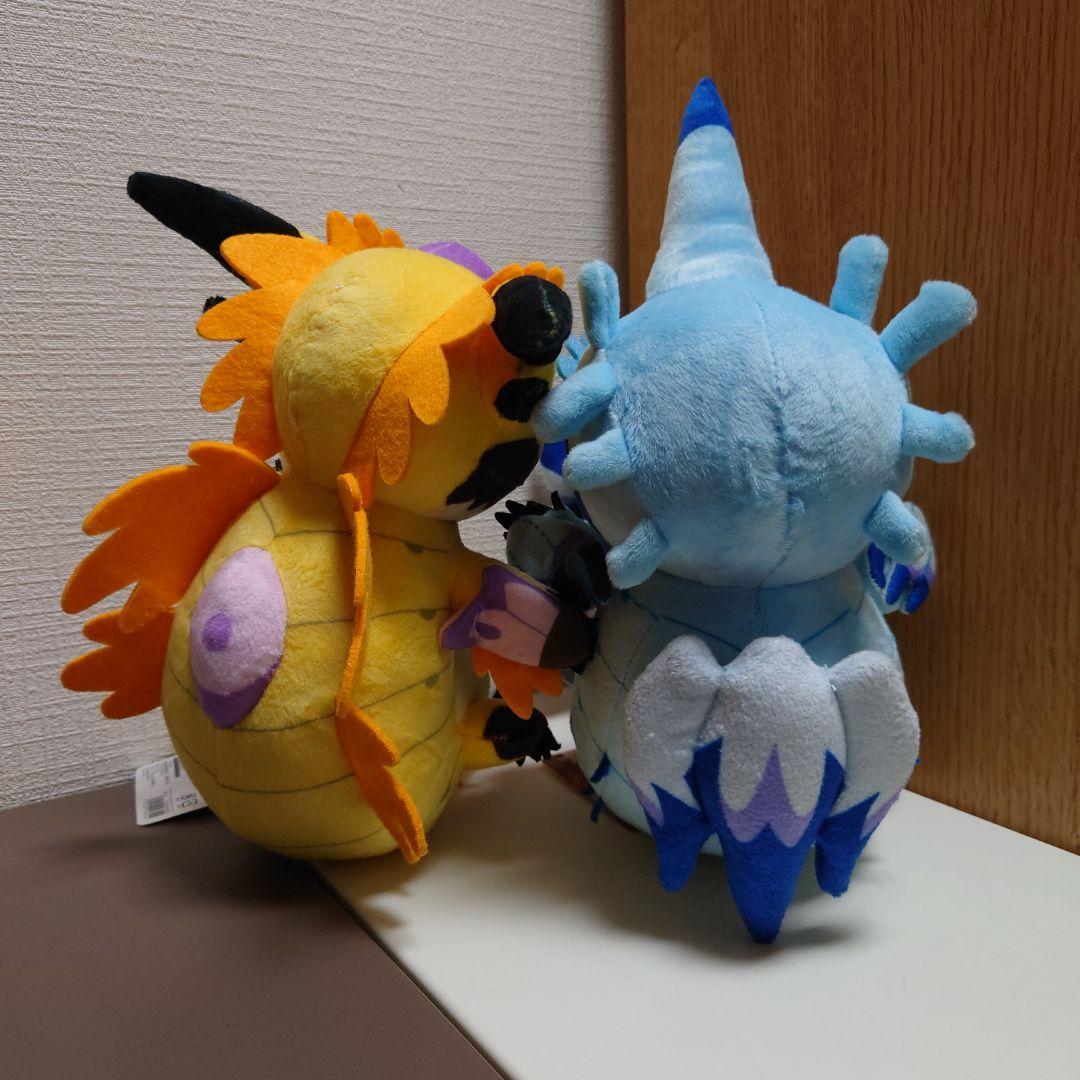 モンスターハンター ぬいぐるみ イブシマキヒコ ナルハタタヒメ ２点セット