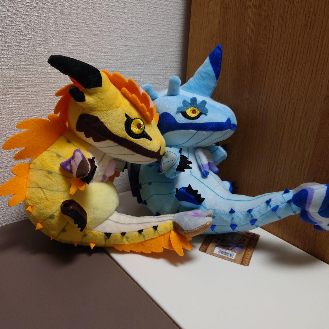 モンスターハンター ぬいぐるみ イブシマキヒコ ナルハタタヒメ ２点セット