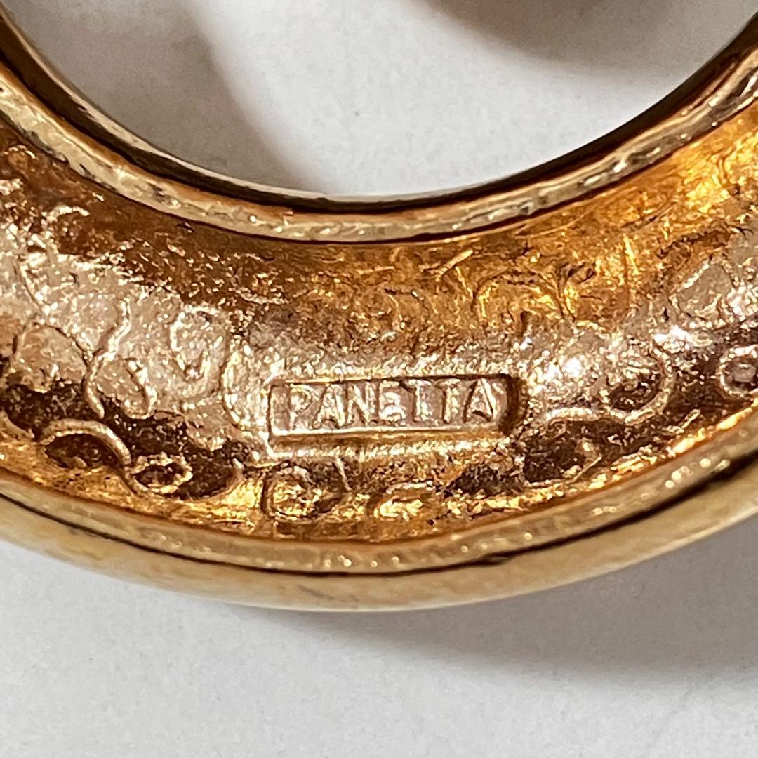 【希少・美品】Panetta パネッタ アニマルモチーフ ブローチ パンサー