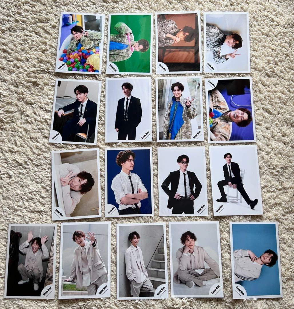 1〜5.渡辺翔太 公式写真(79枚セット)