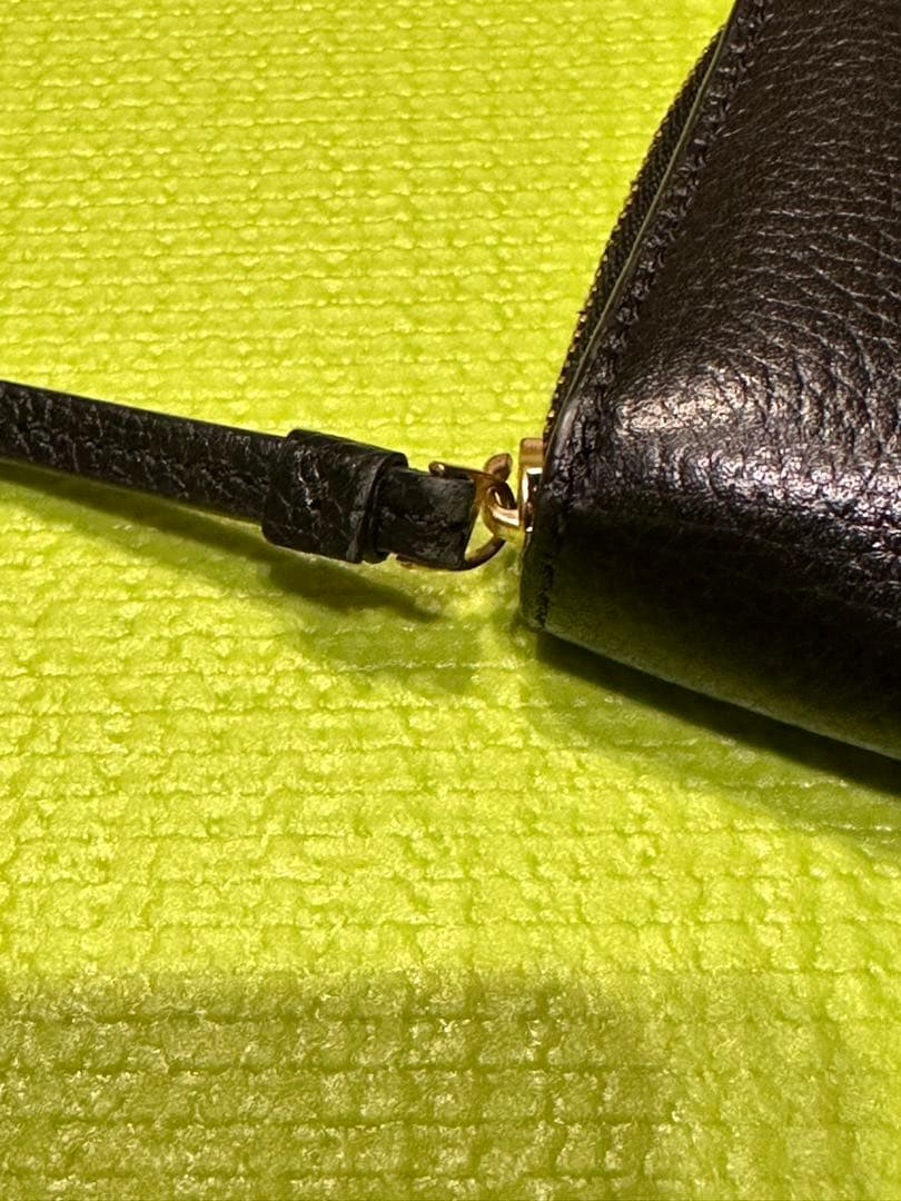 早い者勝ち【良品】 トリーバーチ レザー 二つ折り財布 財布 ブラック