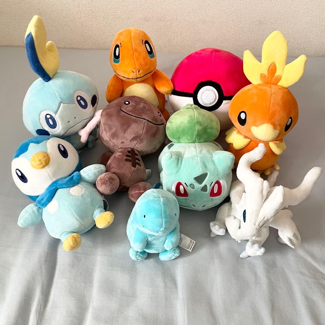 ポケモン・ぬいぐるみ・９個セット★ポケモンセンター