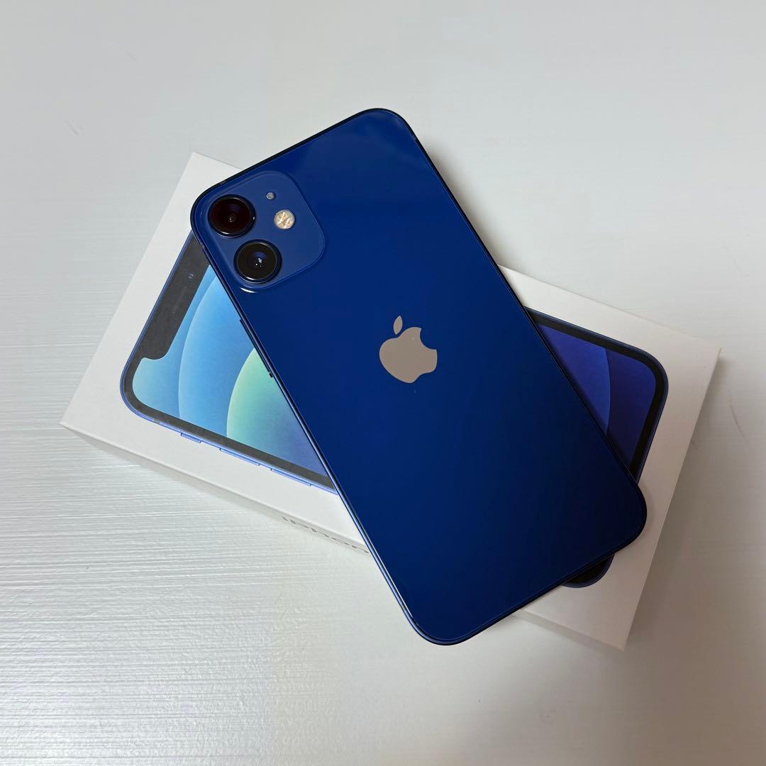 美品★64GB★ブルー/iphone12 mini★SIMフリー