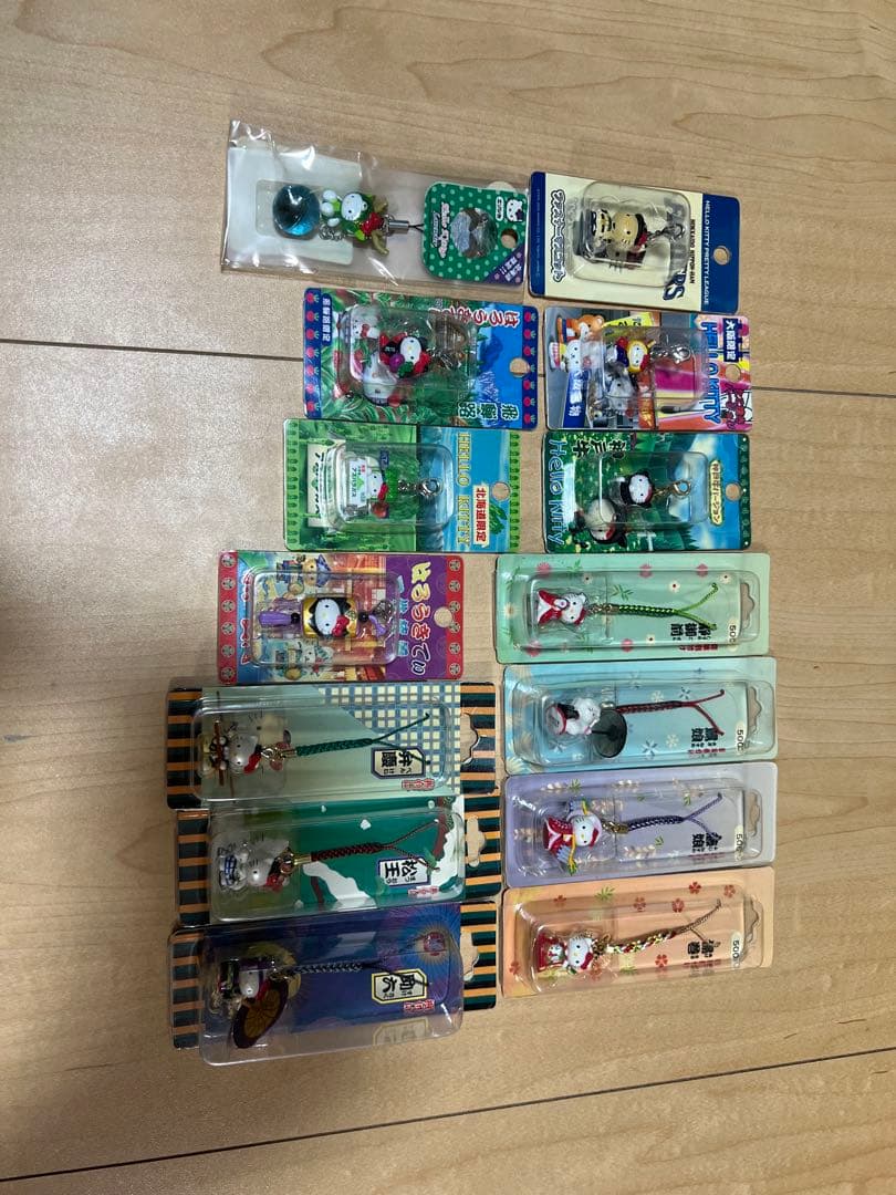 あまり(ヨ　ヨ) 【ご当地キティ】 ストラップ まとめ売り