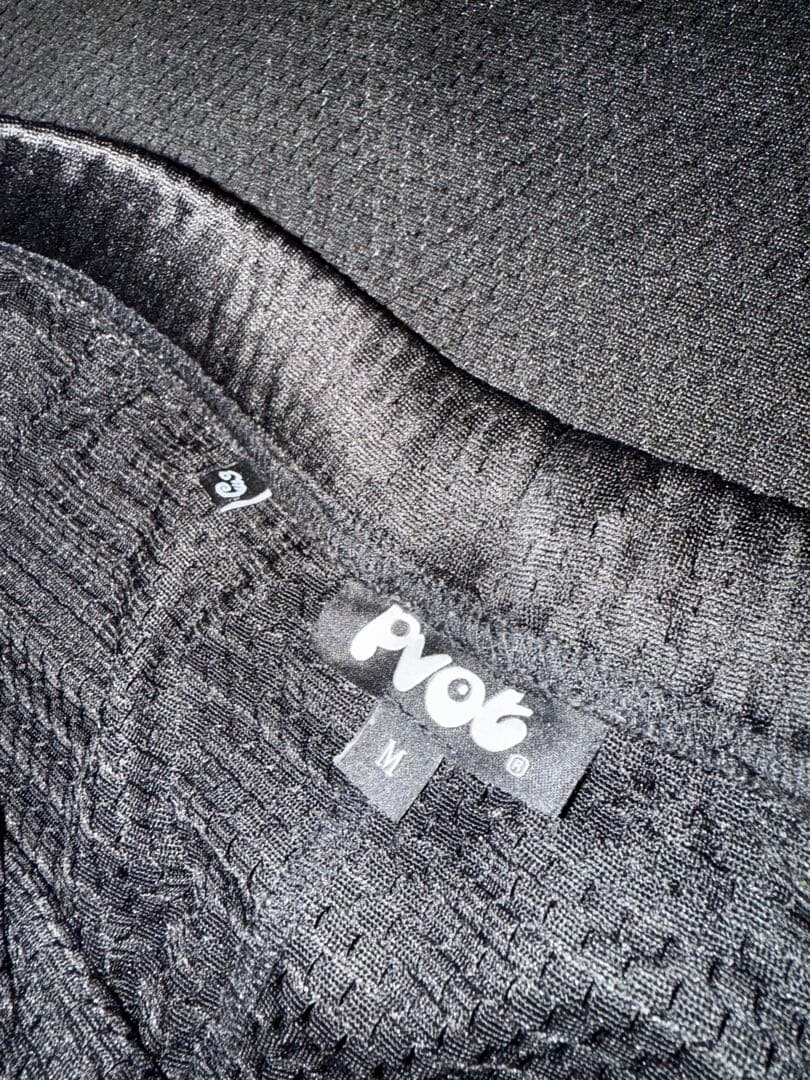 PVOT PRIVE メッシュタンクトップ・ショーツ・ソックスセット 上XL下M