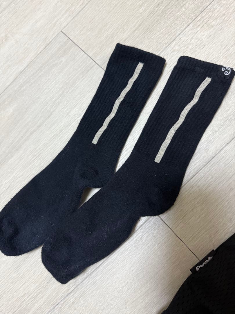 PVOT PRIVE メッシュタンクトップ・ショーツ・ソックスセット 上XL下M