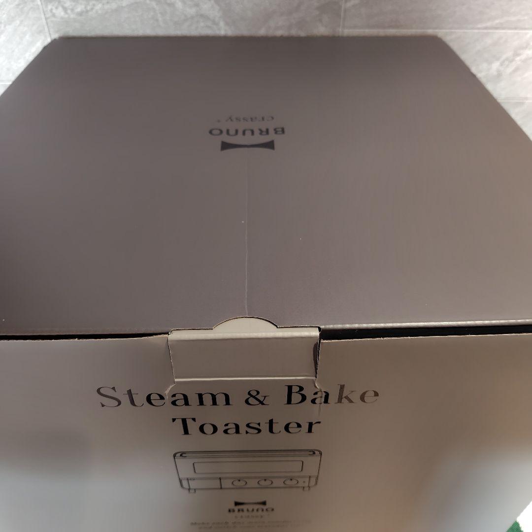 【新品未使用】BRUNO スチーム＆ベイクトースター ブラック